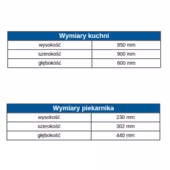 Kuchnia węglowa typu TK2 - 610 - 2