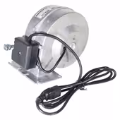 Dmuchawa wentylator pieca CO WPA 117 40W klapka przewód 2mb Oryginalna - 11