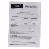 Dmuchawa wentylator pieca CO WPA 120 z klapą 75W Oryginalny - 7