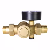 Reduktor ciśnienia 3/4" PN20 0,5-6bar z manometrem Ottone 050412 - 4