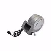 Dmuchawa wentylator pieca CO WPA 120 klapa przysłona, wtyk 2mb Oryginał - 5